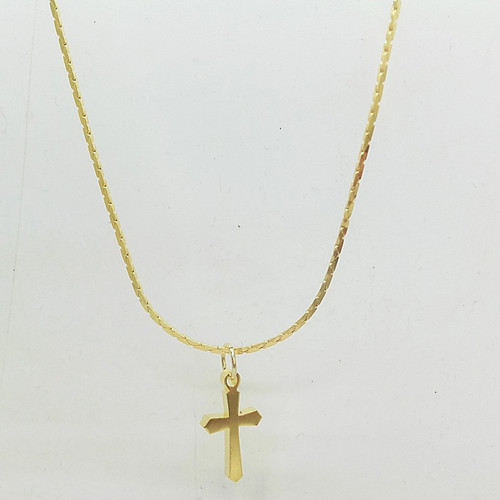 Kreuz anhänger halskette - kreuz,
