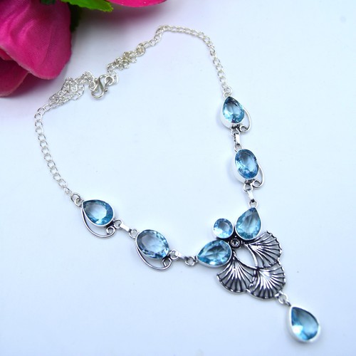 Aquamarin edelstein handarbeit - edelstein,