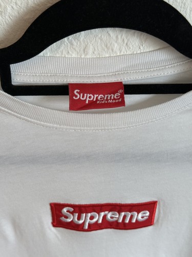 Supreme box logo shirt weiß - supreme,