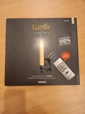 Krinner LUMIX SuperLight kabellose LED Christbaumkerzen 10er Basis-Set NEU + OVP