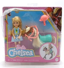 2019 Barbie Chelsea Riding Club Puppe mit Pony Pferd / Mattel GHV78, NrfB