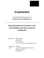 ❌ Geprüfter Technischer