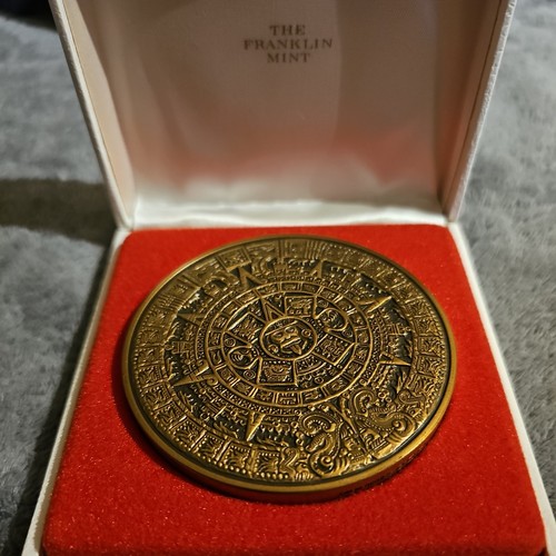 Franklin mint solid - mint, bronze