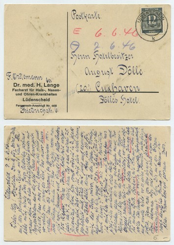 69551 920 postkarte - mi.nr.,