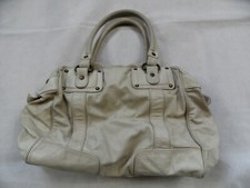 GIORGIO BRATO tolle Henkeltasche Leder natur TOP KoS720