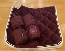 Schabracke-Bandagen-Set Eskadron DL WB Bordeaux Kaum Benützt!