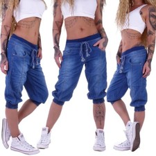 Boyfriend Jeans Capri Baggy