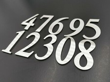 Zahlen Metall Hausnummern für