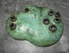 keramikvase  N506 in Grün  schäffenacker-keramik  29 cm