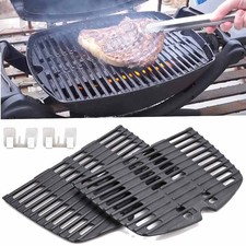 32 x 21.6cm Grillrost Gusseisen Ersatzteile Zubehör für Weber Q100 Q1000 