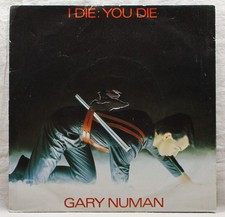 Gary Numan - I Die: You Die - 45 RPM Single 7" - weiß