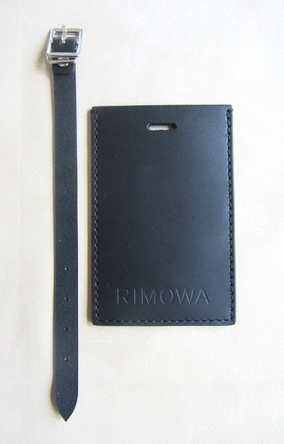 Rimowa leder kofferanhänger - rimowa,