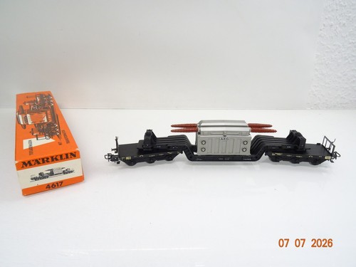 Märklin 4617 tiefladewagen - märklin,