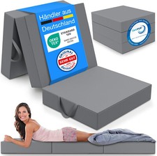 ELONEO Klappmatratze Gästematratze Faltmatratze Klappbare Matratze 90x200 cm