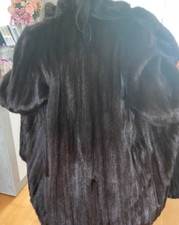 Nerzmantel Pelzmantel Nerzjacke Nerz Pelz Pelzjacke mink lang Gr. M/L