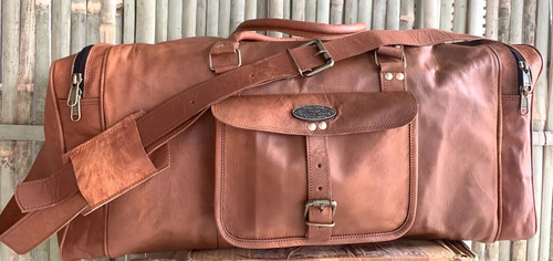 Tasche leder reise wochenende - reise,