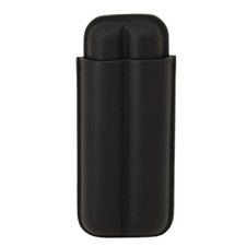 Zigarrenetui Leder schwarz