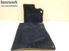 Mercedes W124 Teppich Fußmatte Velours blau vorne links 1246804940 ✔