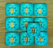GOLDBARREN 0,10 Gramm NZP /