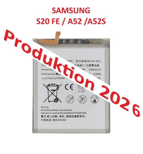 Samsung galaxy s20 - fe, a52