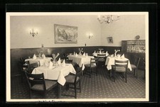 AK Wuppertal-Elberfeld, Hotel-Restaurant Trierer Hof, Teilansicht Wein-Restaura 