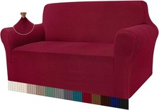 Hochelastischer roter Bezug