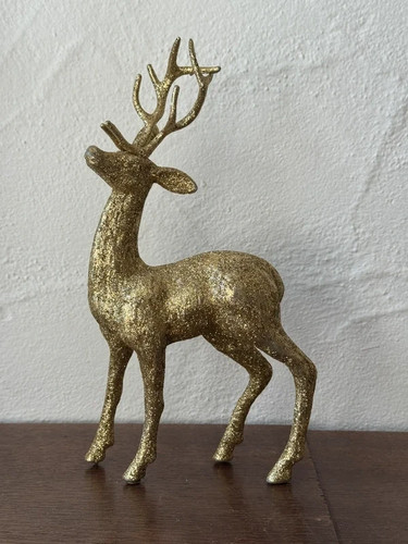 Festliche goldglitzer rentier - festliche, goldglitzer-rentier-