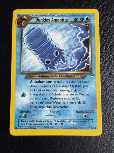 Pokemon dunkles amonitas - dunkles,