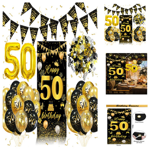 Geburtstag deko banner - geburtstag,