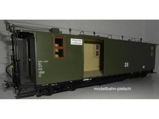 Hübner Ie 2003 "DR 974-337 Packwagen, Stahlversion, Schmalspur 1:32" neu in OVP