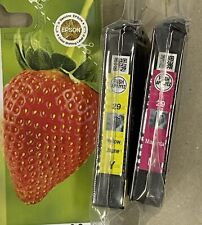 2 original Epson Tintenpatronen 29 Magenta Yellow Erdbeere Rechnung