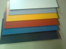 Hartpapier  8.0 - 9.0 mm dick  ca.  490 x 250 mm  HP2061  Farbe wählbar