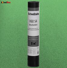 Schweißbahn V60 S4 Glasvlieseinlage beschiefert  GRÜN 5m² DachPappe Bitumenbahn