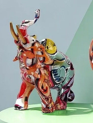 Tierfigur elefant skulptur - elefant,