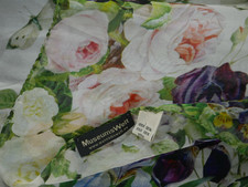 MUSEUMSWELT 100% SEIDE Schal Tuch Blumen Elegant MADE IN ITALY 160x36 cm NEU!