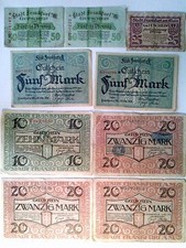 Notgeld, Stadt Frankfurt a.M