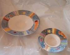 Obstschale + Snackschale