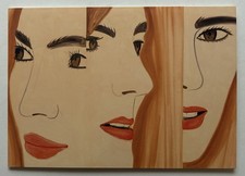 ALEX KATZ - Einladungskarte -