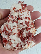 Vanadinit auf Baryt aus dem