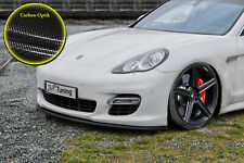 Spoilerschwert Frontspoiler ABS Porsche Panamera GTS Turbo ABE Carbon Optik