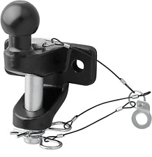 Zugmaul mit Kugelkopf für Anhängerkupplungsbock / Maulkupplung Anschraubplatte