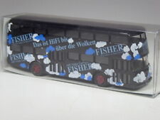 (YG-16) H0 Classic Büssing Doppeldecker Berlin BVG Fisher Hifi in 1:87 in OVP