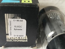 6L6GC, 6L6 GC, Sylvania Vacuum