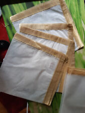 Tischset Platzdeckchen Serviette Organza weiß gold