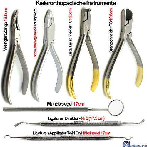 Kieferorthopädie zange distal - zange,