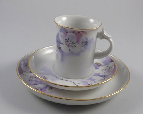 Meissen tasse und untertasse - meissen,