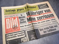 BILDzeitung 30.10.1963   Oktober   Das Wunder von Lengede 