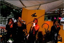 Original Autogramm Boney M. fest Liz Mitchell /// Autogramm Autograph signiert s