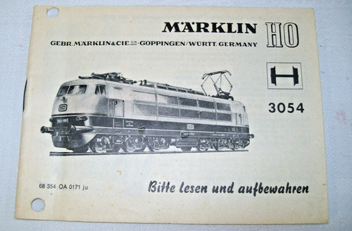 Märklin 3054 - märklin,