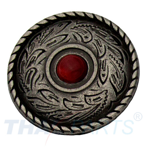 Concho 094 25mm western zaum - concho, #094